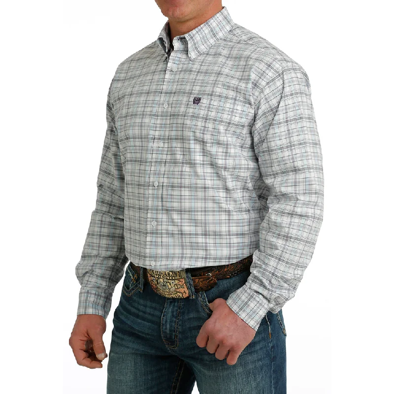 Cinch Men's Plaid Long Sleeve