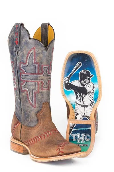 TIN HAUL MENS SLUGGER WITH FIELD OF DREAMS SOLE Boots Style 14-020-0007-0282