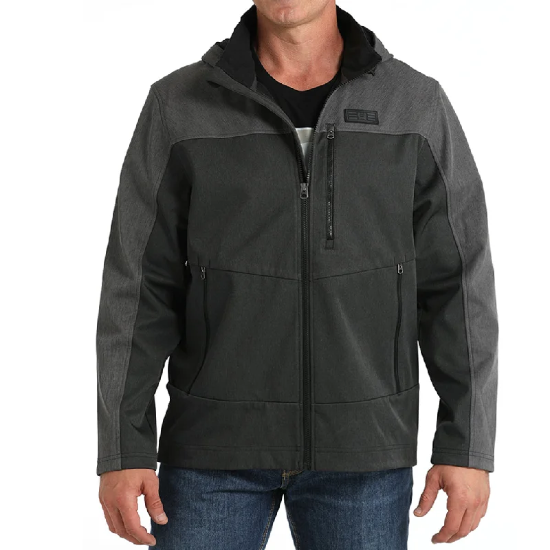 Cinch Men's Plus Size Hooded Softshell Jacket