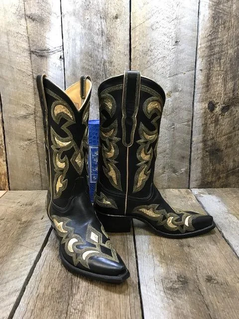 Old El Paso Gold Tres Outlaws Women's Classic  Boot 1771 *