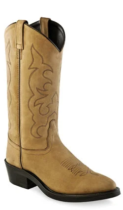 Old West Mens Light Apache Western Boots Style TBM3011