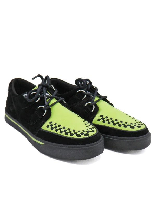 Radioactive Neon Suede Sneaker T.U.K.