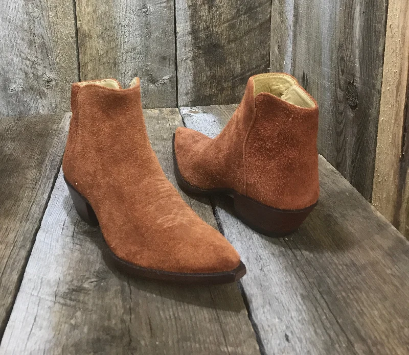 Roughout  Rust  Falconhead Flamingo Zip Boot  1421@