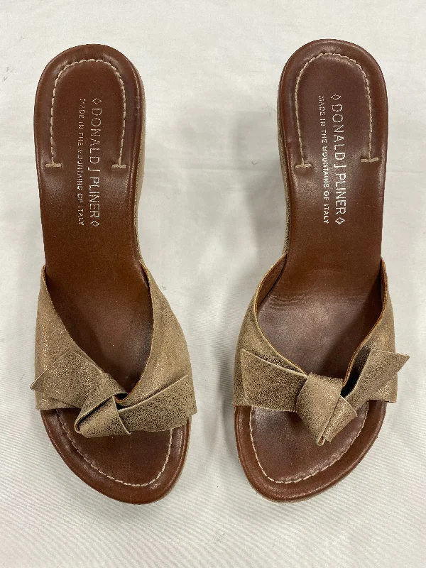 Sandals Heels Wedge By Donald Pliner  Size: 9