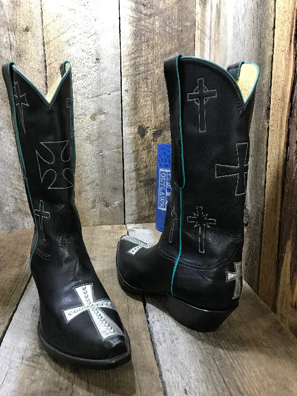 Simple Crosses Tres Outlaws Men's Classic Boot 4103*