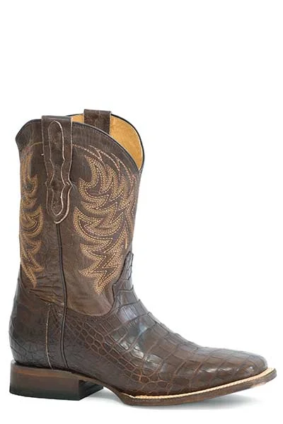 Stetson Mens Aces Alligator Boots Style 12-020-8818-4045