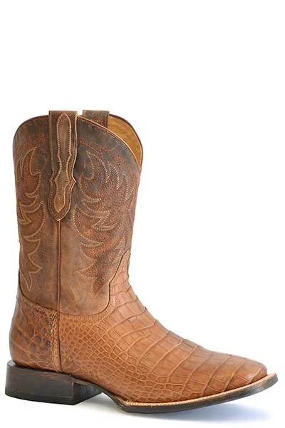 Stetson Mens Aces Alligator Boots Style 12-020-8818-4047