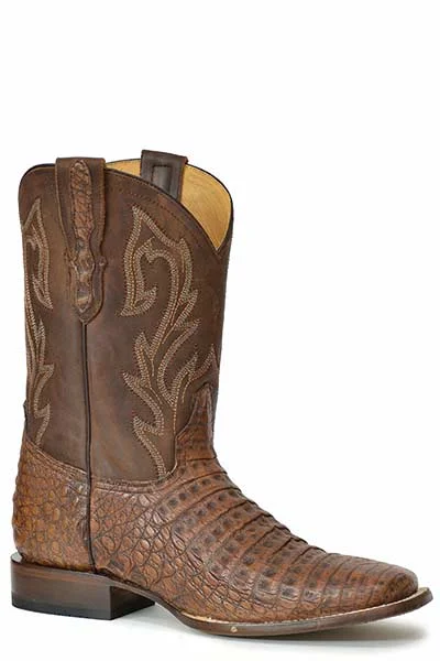 Stetson Mens Cameron Caiman Boots Style 12-020-8818-3805