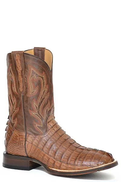 Stetson Mens Cameron Caiman Boots Style 12-020-8819-3885