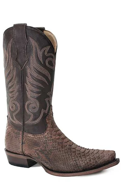 Stetson Mens Dynamite Python Boots Style 12-020-6118-4252