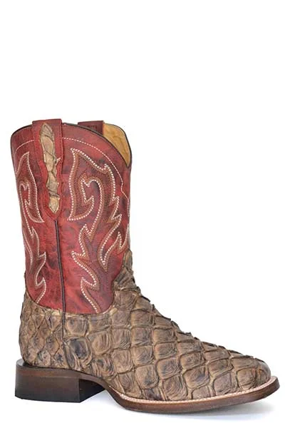 Stetson Mens Predator Pirarucu Boots Style  12-020-8818-3881