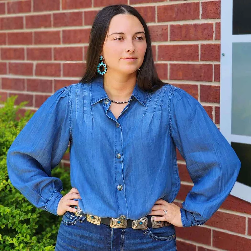 Cowboy Blues 2.0 Blouse