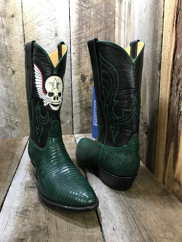 The Fallen Angel  Lizard Tres Outlaws Men's Classic Boot 4010