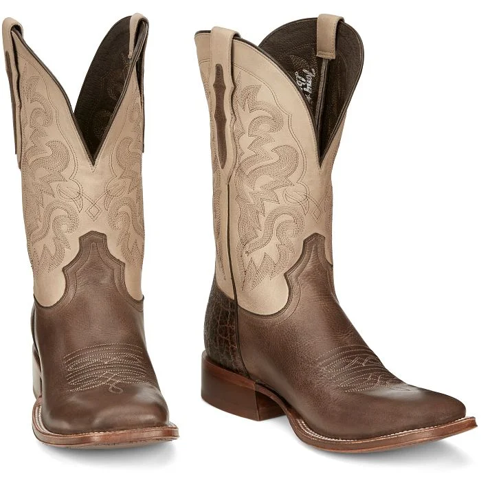 TONY LAMA MENS JINGLEBOB 11" PULL-ON WESTERN BOOT STYLE TL3021