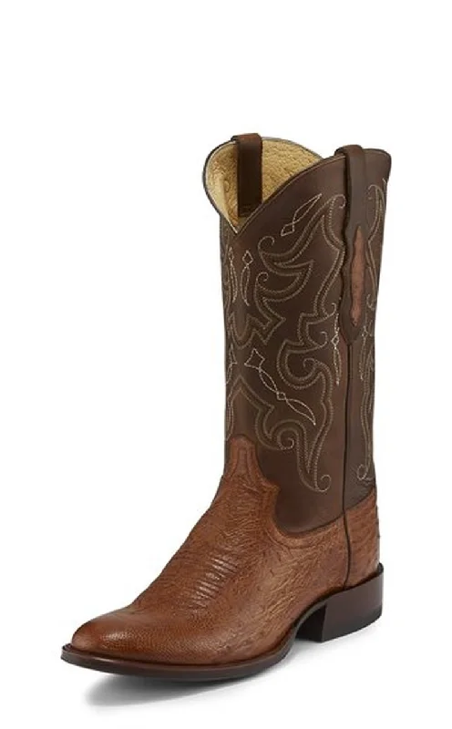 Tony Lama Mens Patron Saddle Smooth Ostrich Cowboy Boot Style TL5375