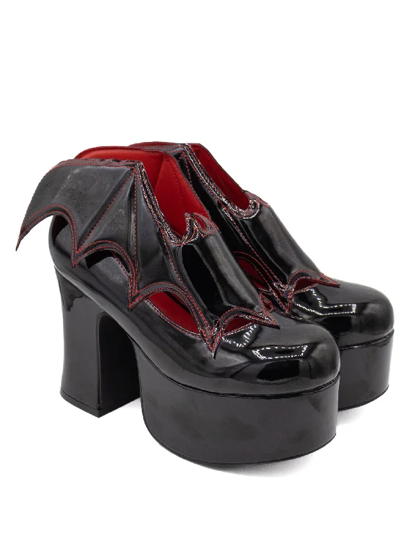 Vampira Heel Black/Red STRANGECVLT