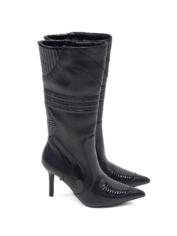 Vivica Stiletto Motorcycle Boot