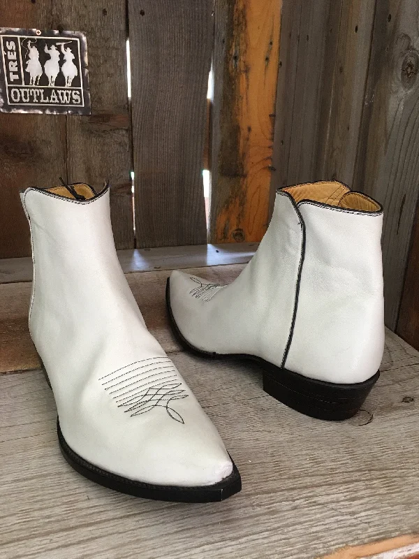 Sold Out White Kangaroo Tres Outlaws Men's Mule Boot  P Malone 4100