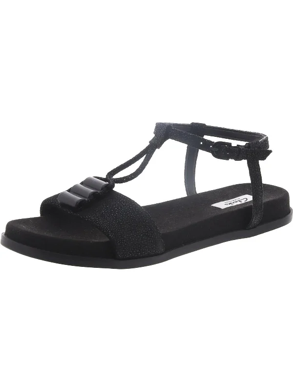 Agean Cool Womens Adjustable Flat Ankle Strap Single - Buckle Monk Look  