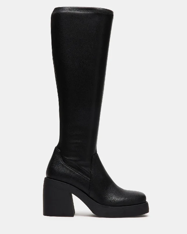 BERKLEIGH BLACK WIDE CALF Artisan - Crafted Loafer Style  