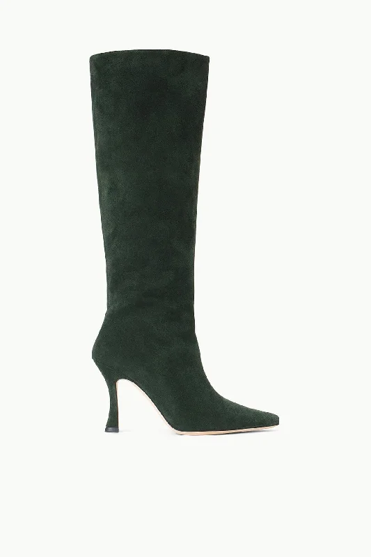 CAMI BOOT | PINE SUEDE Metallic Trim Shoe Design  