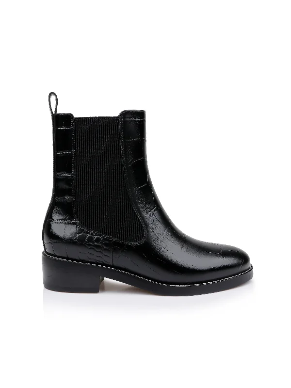 Emma Chelsea Boot Zip - Up Boot Style  