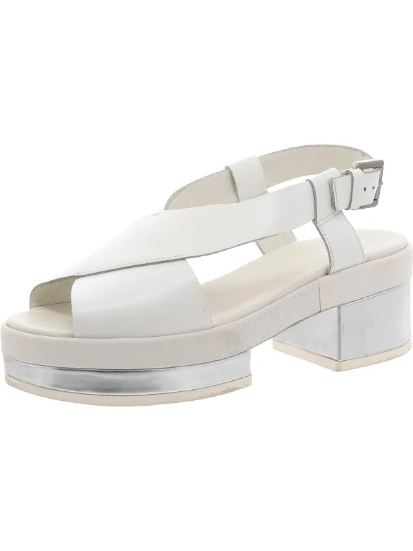Geta Block Womens Leather Adjustable Ankle Strap Hip - Hop Sneaker Style  