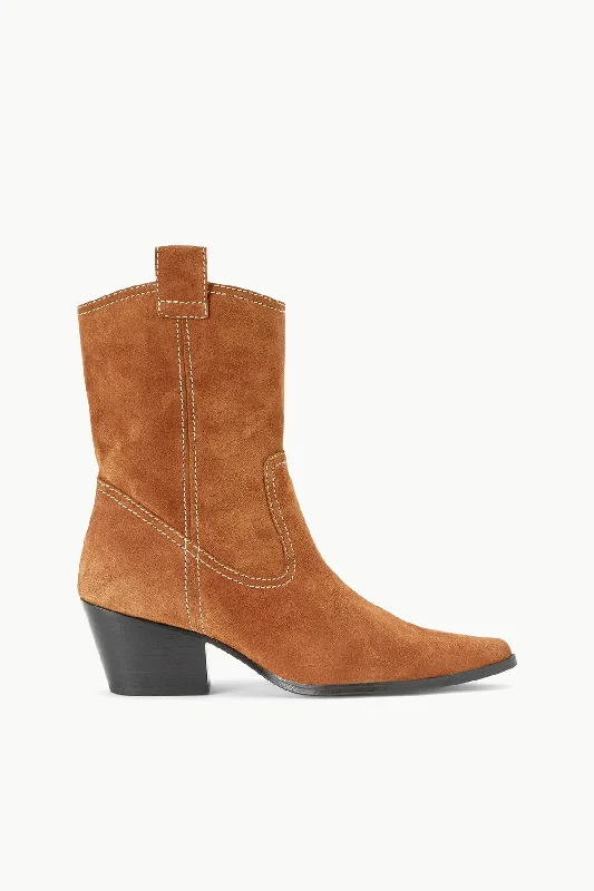 JUNE BOOT | TAN SUEDE Vintage Oxford Appeal 