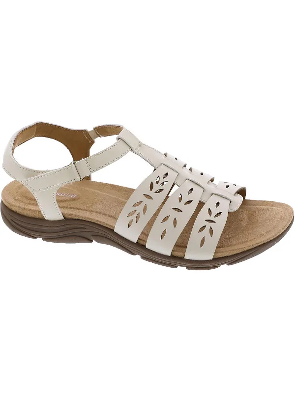 Luisa 3 Womens Adjustable Open Toe Slingback Sandals Suede Desert Boot 