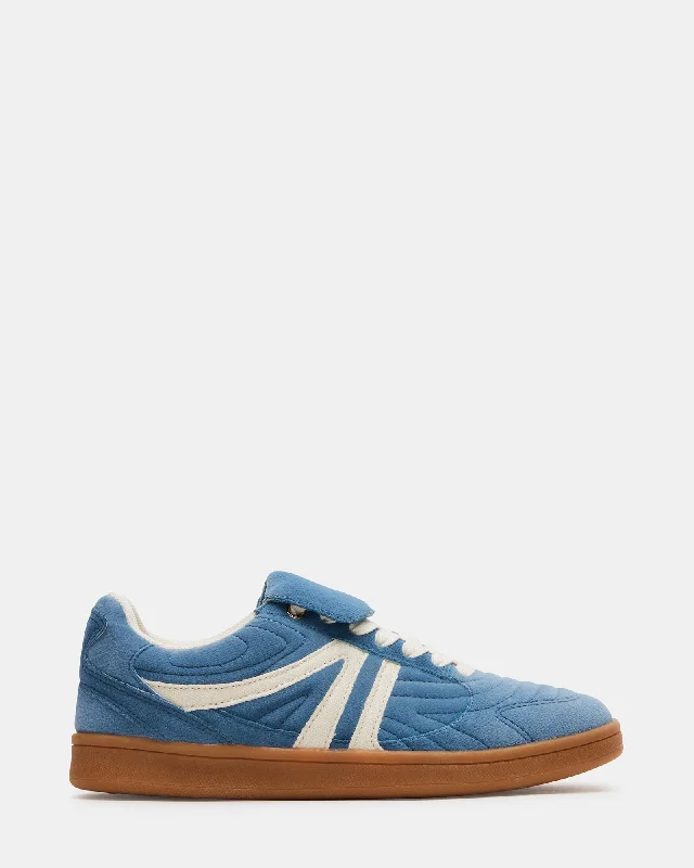 MADRID BLUE MULTI Chunky Platform Sneaker Style  