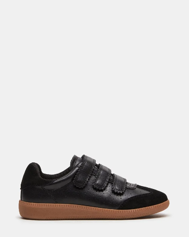MOMENTUM BLACK Memory - Foam Slipper Look  