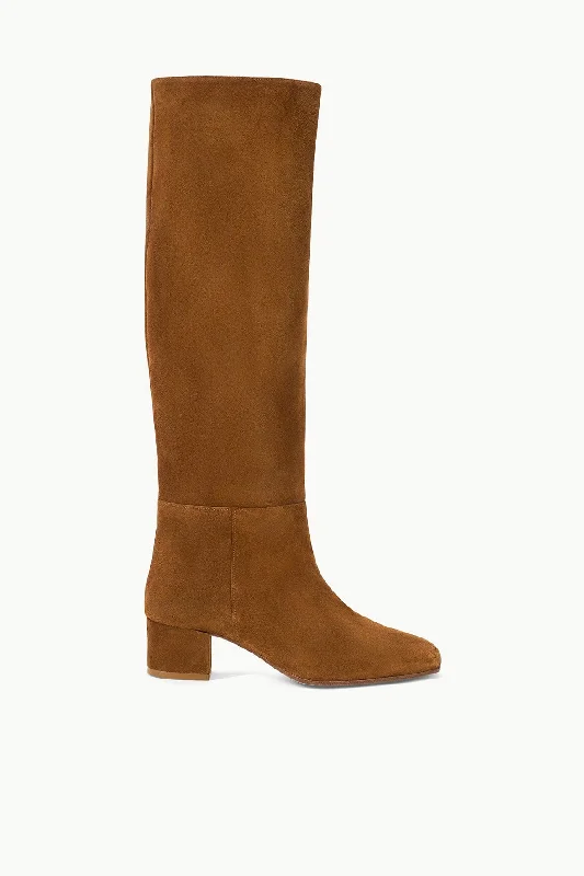 NANCY BOOT | TAN Brogue Oxford Aesthetic 