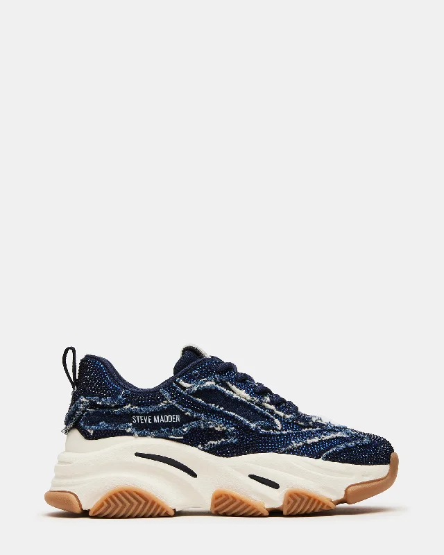 PERMIT DARK BLUE Zip - Up Boot Style  