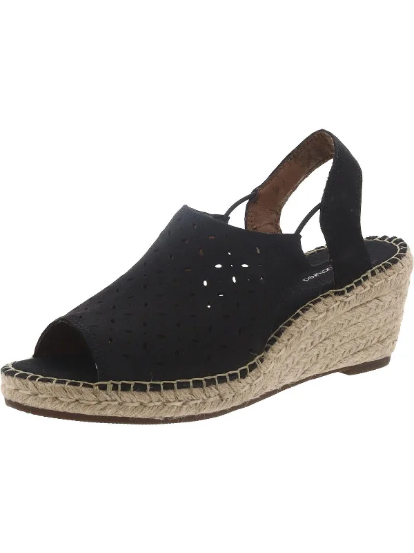 Petrina Gail Womens Perforated Espadrilles Vintage Oxford Appeal 