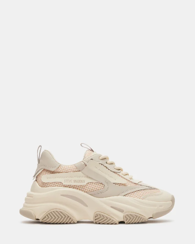 POSSESSION BONE/KHAKI Minimalist Sneaker Style  