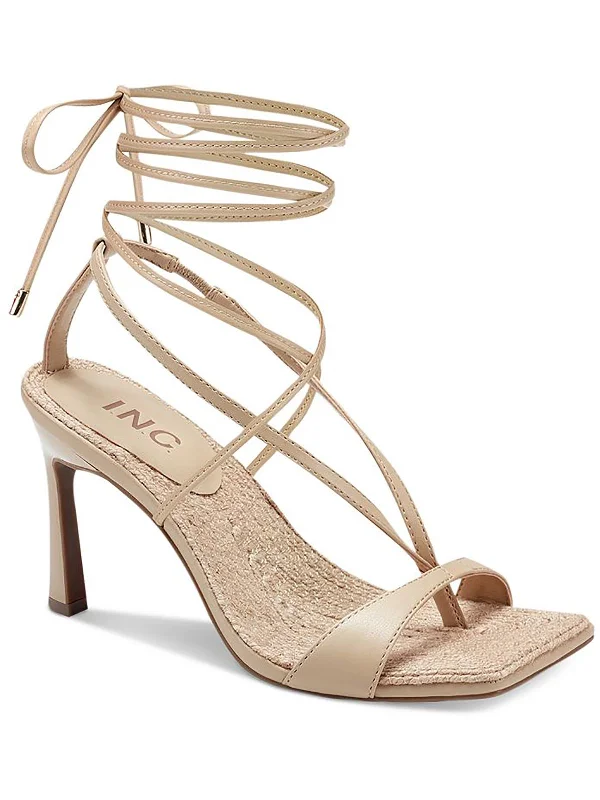 SAWYR Womens Thong Heels Elastic - Sided Chelsea Look  
