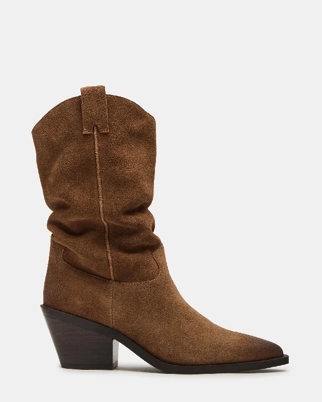 STETSON CHESTNUT SUEDE Tech - Inspired Sneaker Look  