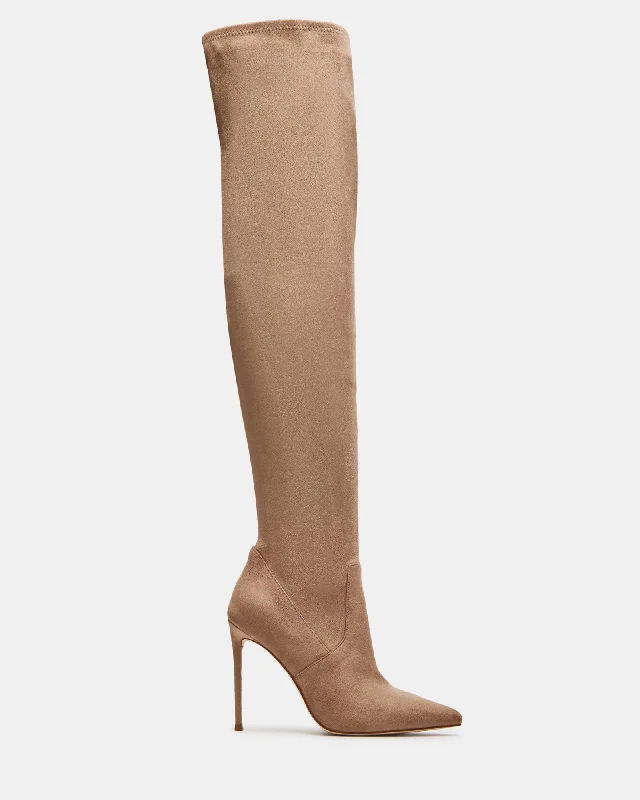 VAVA TAUPE Combat - Inspired Military Boot Look  