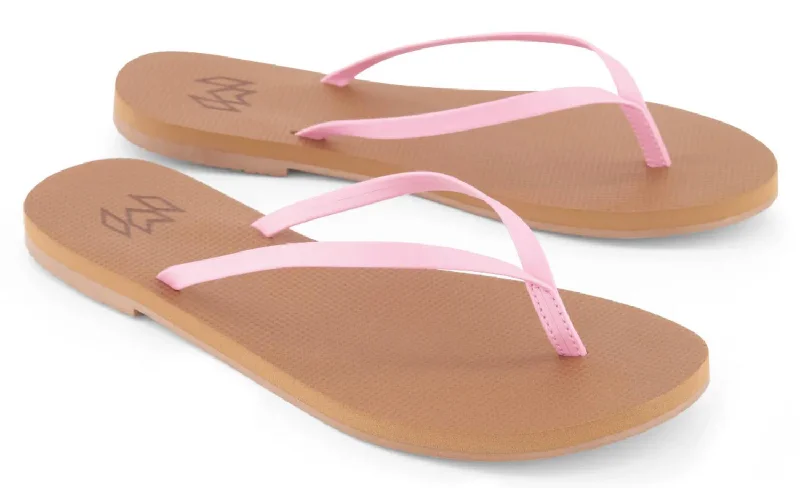 Women Lux Minimalist Flip Flop Sandal In Hibiscus Hiking Boot Durability Style  