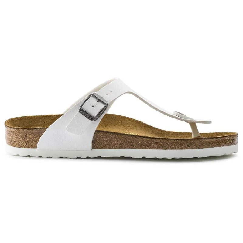 Womens Gizeh Birko Flor White Hip - Hop Sneaker Style  