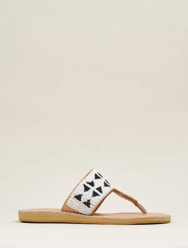Women's Heron Sandals In Black/white Smart - Shoe Functionality Style  