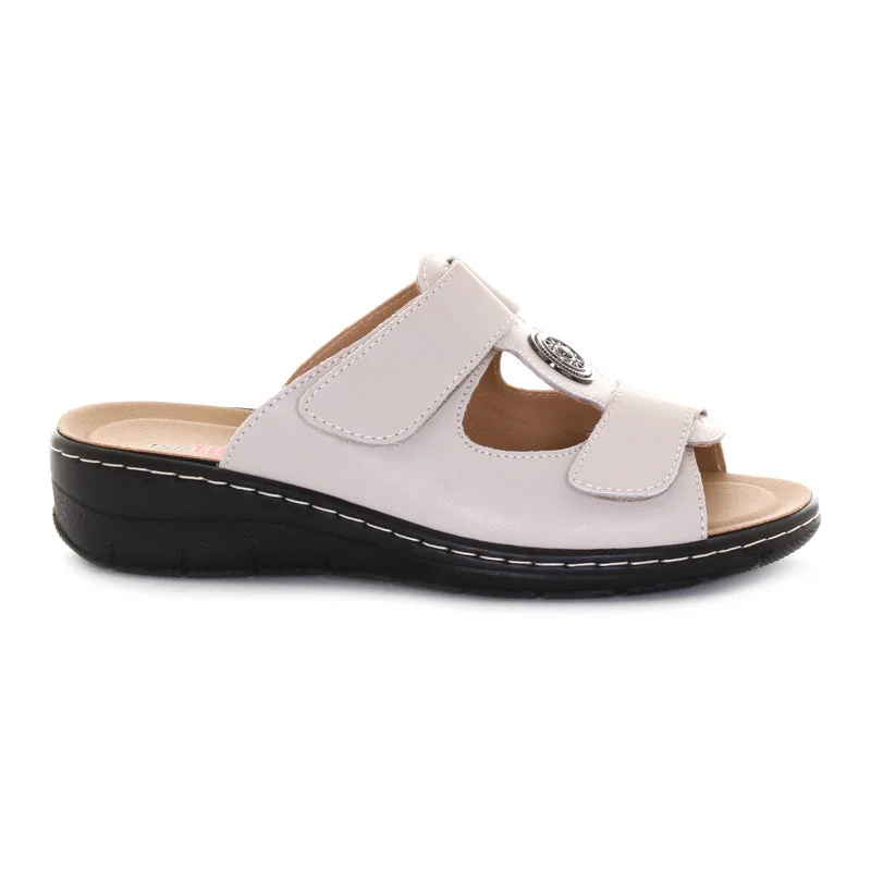 Womens Judy (s5081l) Slide Sandal Two - Tone Shoe Design  