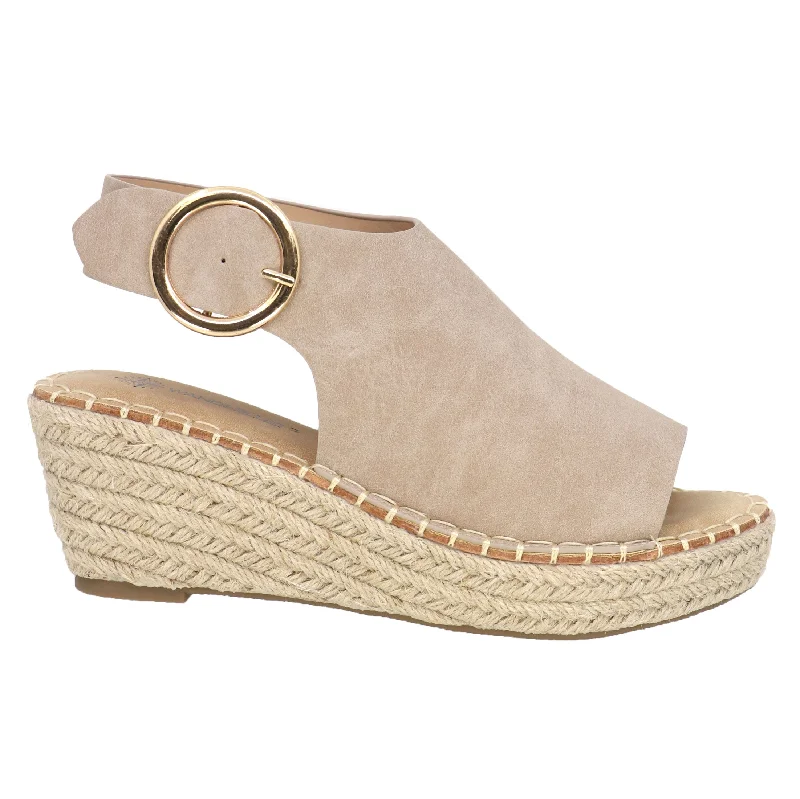 Womens Sasha Wedge Sandal Bespoke Shoe Aesthetic 
