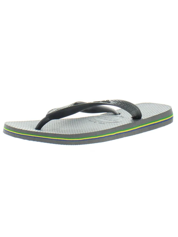 Womens Thong Casual Flip-Flops Ankle - High Military Boot Style  